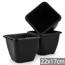세인화분 플라스틱 수생분 3P - 수생 화분 플분 사각 원형 수경식물 수생식물 수련화분 연화분 수생분지 수생화분, 1개, 사각수생분(A2)_3P