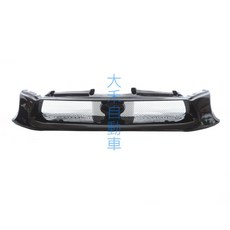 大禾自動車 亮黑 水箱罩 適用 02-03 IMPREZA 類STI WRX, 1個