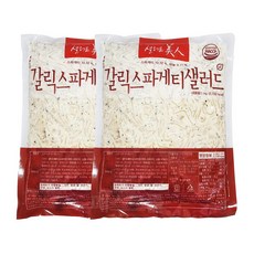 갈릭 스파게티 샐러드 1kg, 2개