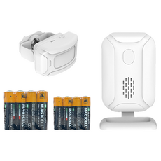 迎賓感應門鈴 無線門鈴 電鈴 NCC認證 HDHB9 A1, 1個, 主機+感應器(贈電池) HDHB91