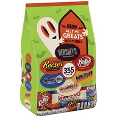 허쉬 올 타임 그레이트 미니어처 어소트먼트 355개입, 1개, 3.25kg