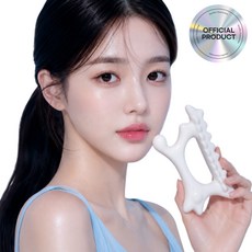 롤리롤리 릴렉스 바디 페이스 괄사, 밀키화이트, 1개 밀키화이트, 1개