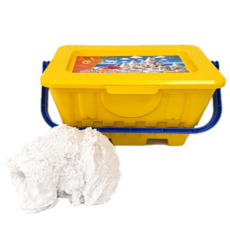 샌드얼라이브 촉촉이모래 모래놀이, 화이트, 3.7kg, 1개
