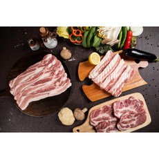 30년전통 1등급 한돈선물세트 2.0kg 삼겹살 목살, 오리지날 세트, 1개