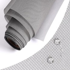 RODENET 고밀도 스크린 꽃가루 방지 그물 먼지 및 메쉬 교체 도어 창문 메쉬37x99