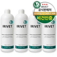 아이리벳 1종 식기세척기 액체 세제, 1L, 4개