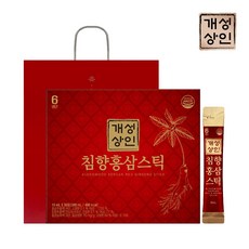 개성상인 침향홍삼스틱 30포 x 1박스(총 30포)/쇼핑백 포함, 1개, 300ml
