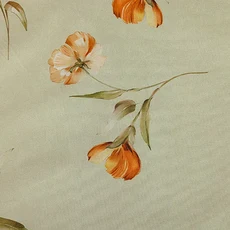 주방 NAPEARL 마을 스타일 인쇄 커튼 창 음영 꽃 거실 침실 홈 장식 1PC