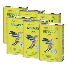 레나세르 넥타 바이오 엑스트라버진 올리브오일 틴 Renacer Nectar BIO, 6개, 3L