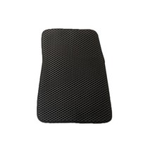 e系列汽車用品 TOYOTA 豐田 ALPHARD 蜂巢式 腳踏墊, 黑色, 副駕駛座單片