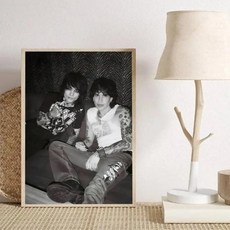 포스터 접착식 종이 인쇄 홈 거실 침실 입구 카페 아트, C. z9