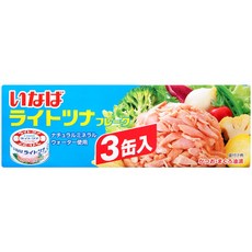 稻葉牌 輕量鮪魚罐頭，3入裝, 1套, 鮪魚罐頭3入裝, 70g