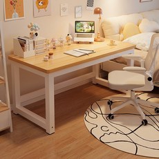 컴퓨터 사무용책상 1000 1200 1400 책상겸테이블 데스크 서재, 우드톤