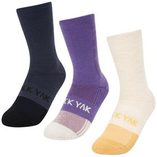 매장정품 BLACKYAK 블랙야크 공용 레저 등산 양말 소프트울크루삭스 2BYSCXU909 1409757, 24CM, ECRU