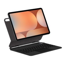 갤럭시탭 S11 호환 매직 블루투스 키보드 케이스 S10lite S10FE S9FE S9/8/7 11 10.9 공용 한국어, 블랙, 1개