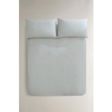 ZARA 플로랄 프린트 이불 커버 및 베개 세트 - 워터 그린 9110/565/512, 200 x 230 cm