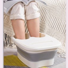 화장실 발족욕통 발찜질 발마사지 프리미엄 족욕 발건강 접이식 온수, 단품