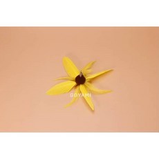 人氣熱銷 向日葵旋轉逗貓頭，貓咪互動玩具，安全無毒材質，穩固底座設計, 1個, 黃色