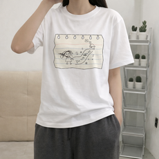 집에 가면 복이 와요 반팔 티셔츠 집수니 홈웨어 데일리 잠옷 커플티 우정 여행