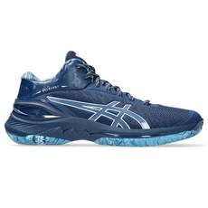 asics GelBurst 28 男子籃球鞋 (櫻花粉+深海藍+白銀灰)