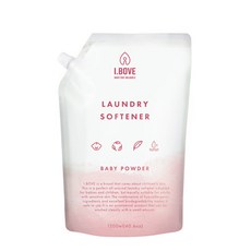 아이보브 유아용 고농축 섬유유연제 베이비파우더 리필, 1개, 1.2L