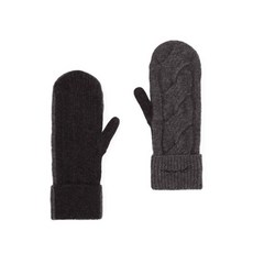 가니 케이블 니트 벙어리 장갑