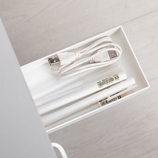 붙이는책상밑서랍 슬라이딩트레이 펜정리 필기구 부착식, 본상품, 1
