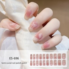 Sevalo 솔라젤 네일스트립 반경화젤네일, 20개, ES-696