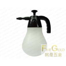 Five GOLD 氣壓式噴水壺 1500cc 耐酸鹼 消毒壺 農藥施肥, 1個, 頭部 (黑色部分)