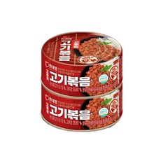 롯데햄 고추장 고기 볶음 통조림, 80g, 2개