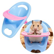 햄스터 조립식 식판의자, 1개, 핑크