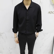 ADORE CLASSIC 素色休閒長袖襯衫