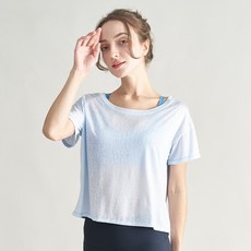 QUEEN YOGA瑜伽服短袖罩衫外搭，柔軟透氣，時尚百搭，運動休閒皆宜