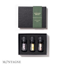 Montagne 精油禮盒三件組 薰衣草甜橙葡萄柚香氛 10ml瓶裝, 1個, 禮盒3件組, 10, 薰衣草精油、甜橙精油、葡萄柚精油