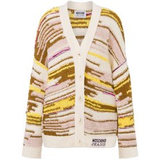 모스키노진 V넥 가디건