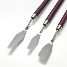 리브온 미술용 페인팅 아트 나이프 스파츌라 칼, 라운드사각, 1개, 라운드사각