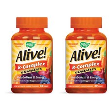 Nature's Way 然萃維 Alive維生素B群軟糖, 60顆, 2罐
