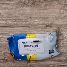 廚房清潔濕巾 去油汙, 1個, 02.超大包廚房濕巾80片紫色包裝, 80片, 紫色包裝