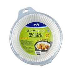 크린 에어프라이어 종이호일(중) 30매 -O chl+784qi