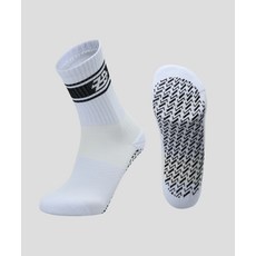 [ZD SPORTS] ZD 논슬립 테크니컬 하프삭스 [화이트], 26호