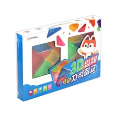 3D 입체트윈자석칠교 3세이상 1인, 단품, 1개, 1인용