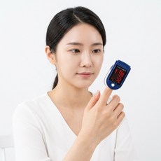 산소포화도 측정기 맥박 건강 관리 용품 검사 진단, 01.맥박 측정기, 블루