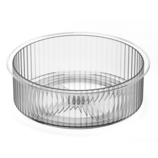 Oggi 30.5cm(12인치) 분할 세로로 홈이 있는 Lazy Susan 턴테이블 정리함 - 주방 식료품 저장실 냉장고 욕실 향신료 메이크업 향수 등을 위한 탈착식, 10" Fluted Turntable