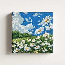 diyee 피포페인팅 명화 그리기 20x20cm, 1개, R94 데이지