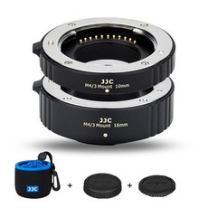 JJC 클로즈업 링 매크로 촬영 익스텐션 튜브 M43 마운트용 Olympus OM-3 OM-1 II