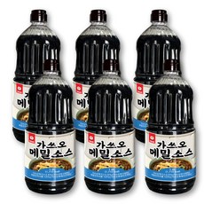 천일 가쓰오 메밀소바 소스, 6개, 1.8L