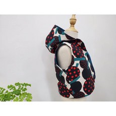 織室縫紉所 幼兒連帽背心材料包 兩面穿背心 含紙型 含影片教學 四種尺寸