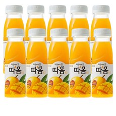 빙그레 따옴 망고 주스 235ml(10입) 냉장주스, 10개, 235ml