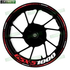 오토바이 전면 후면 휠 스티커 수정 반사, 11. GSX-S1000-23, 1개