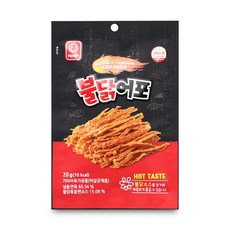 한진 불닭어포 20g, 1개
